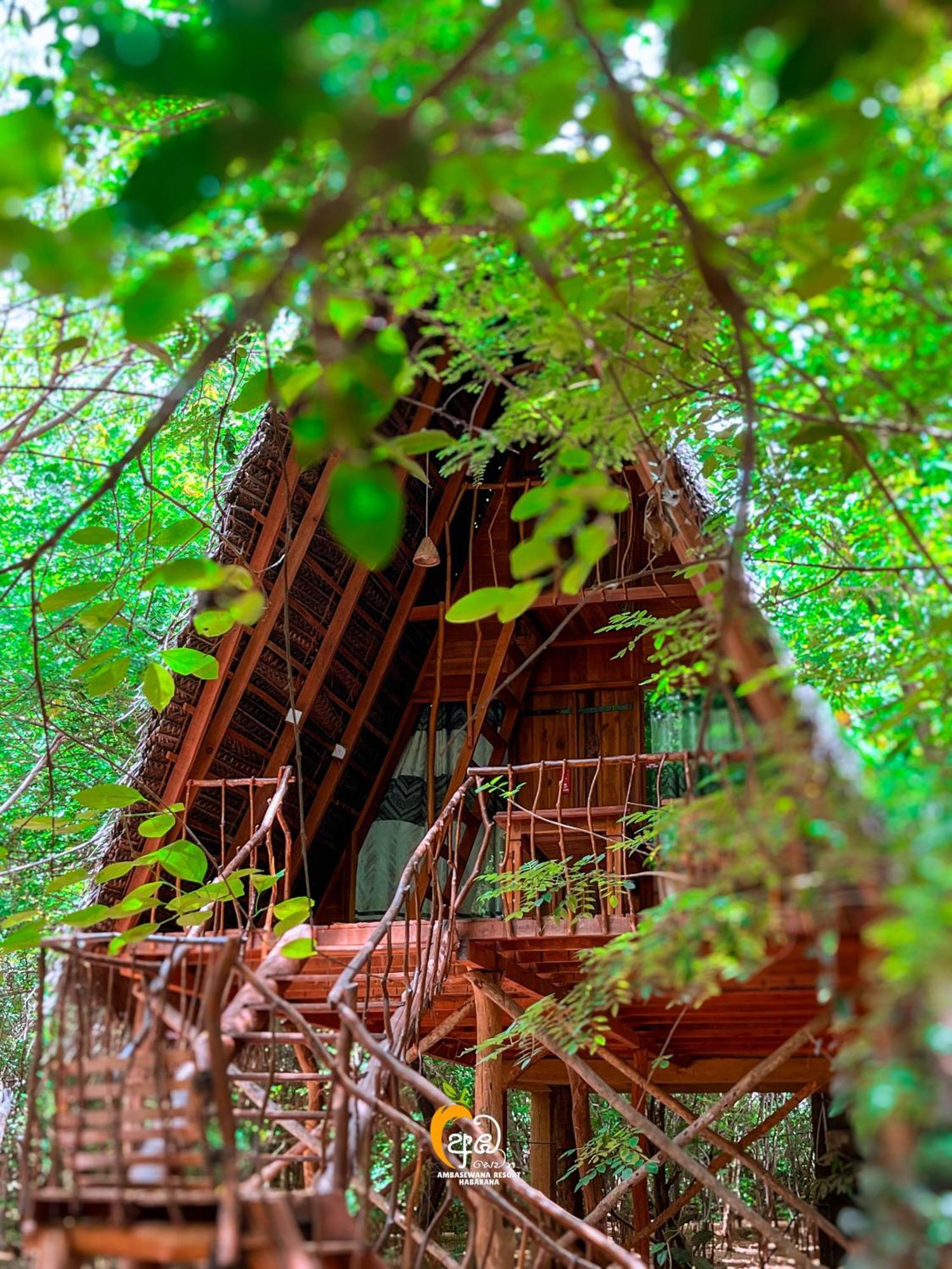 Habarana Tree House Ambasewana Resort Exterior photo