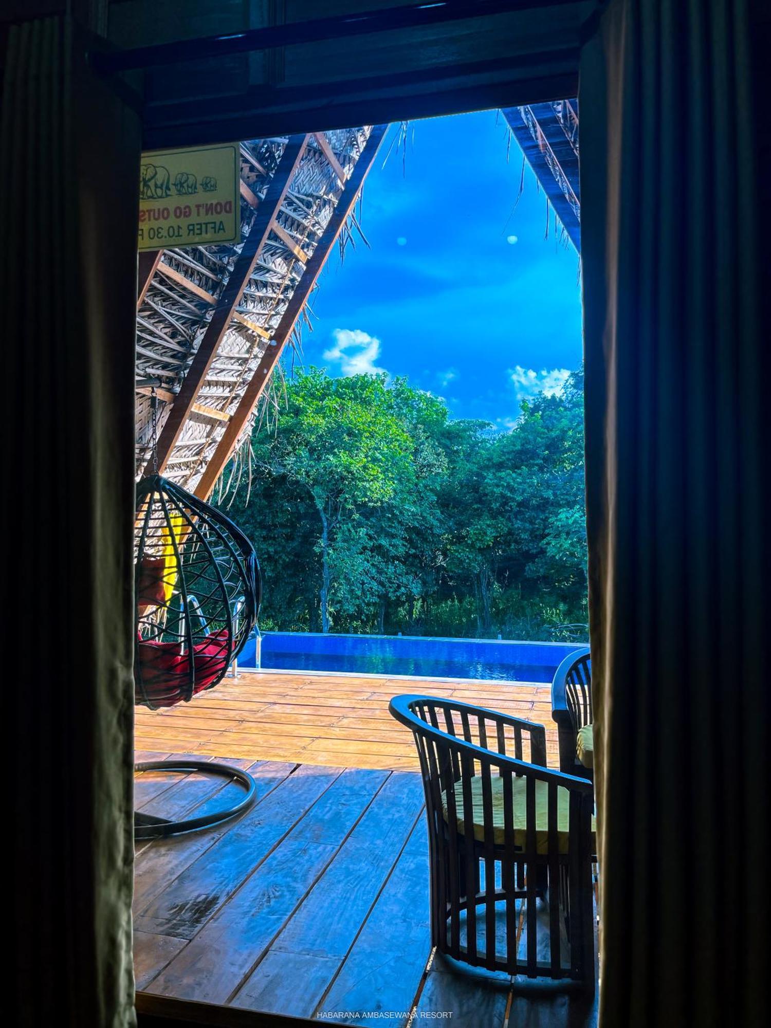 Habarana Tree House Ambasewana Resort Exterior photo